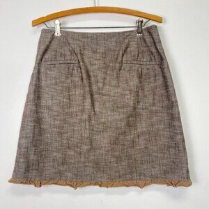 Matilda Jane Brown Ruffle Hem Skirt